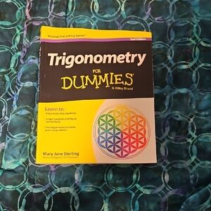 Trigonometry For Dummies by Wiley - Black and Yellow Cover